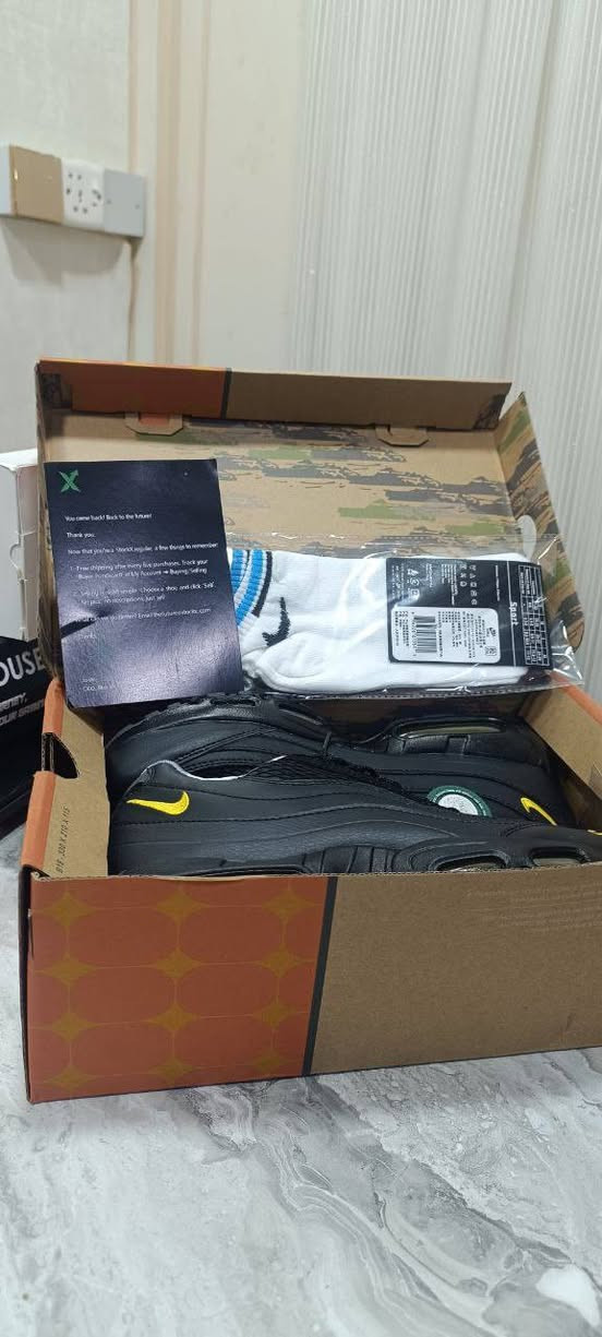 Corteiz x Nike Air Max 95 Honey Black قياس 42


**إذا كنت صاحب هذا الإعلان وتريد حذفه لأي سبب، رجاءا أرسل رسالة إلى الدعم الفني**