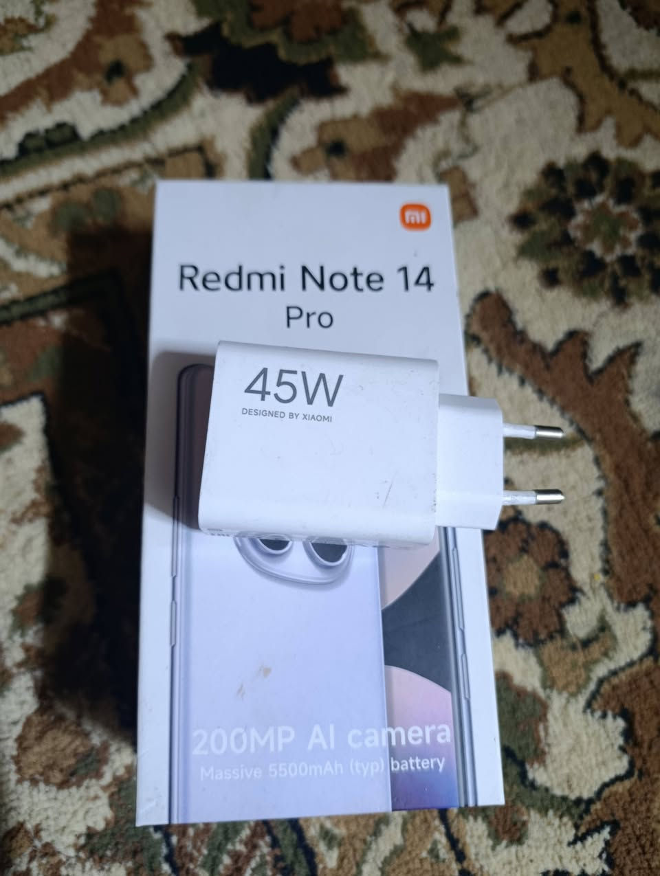 السلام عليكم جهاز لبيع ريدمي 14برو ذاكرة256ـــــ60فريم نضافه فول السعر 250 عنوان  موصل جانب اليمن رجم حديد ***********
