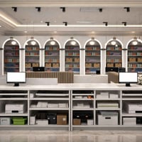 متابعينا الأعزاء نعرض لكم صور تصميم وتنفيذ صيدلية ديكور داخلي نمط الني...