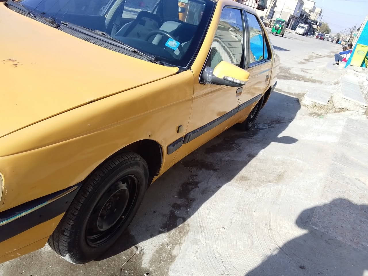 السلام عليكم سياره بيجو لميس موديل 12سياره بأسمي مكاني بغداد شهداء العبيدي مصفره هيئه وغرامات السعر 22رقم الهاتف ***********
