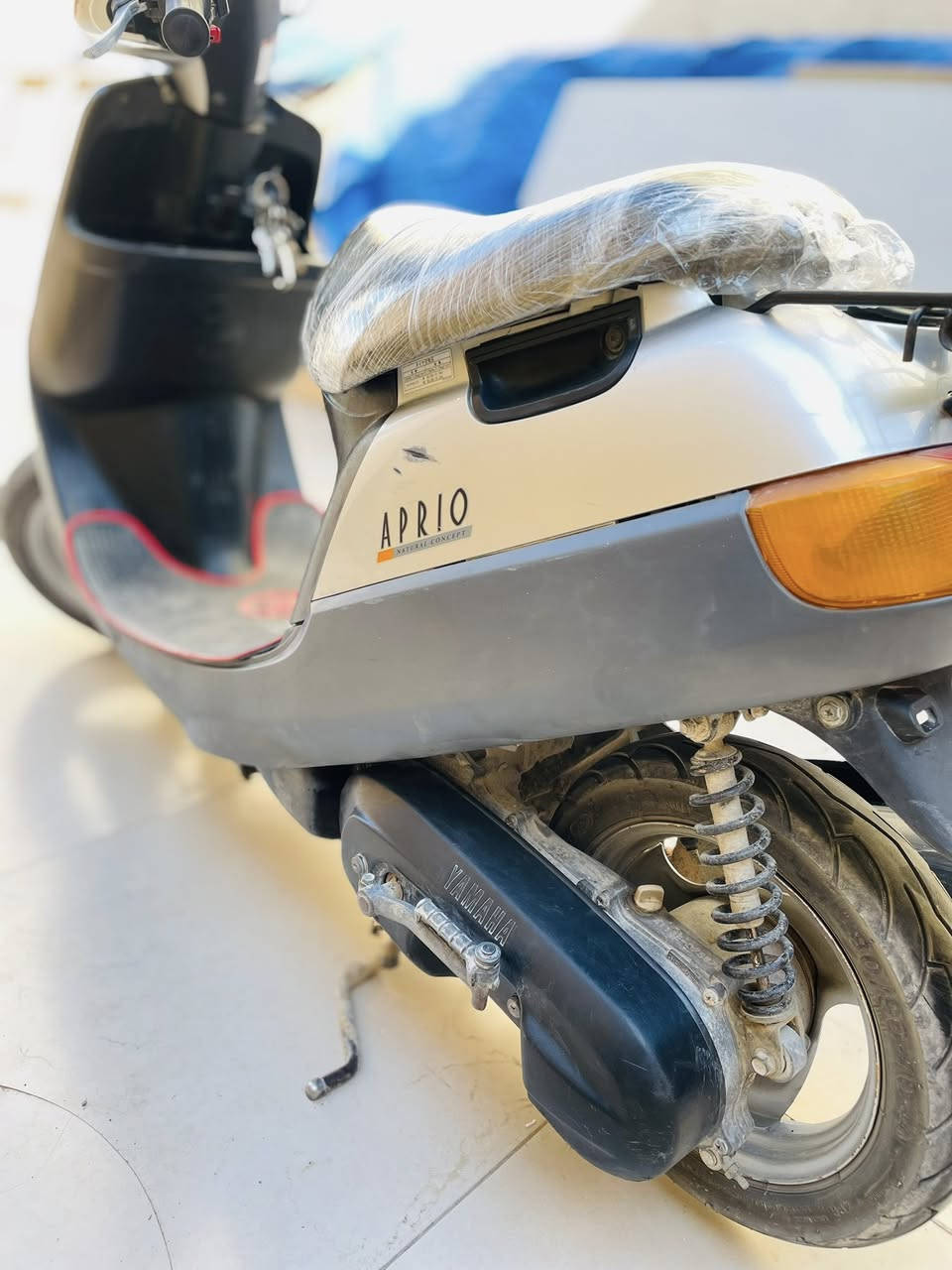 للبيع بطه موديل ٢٠٠٠/ السرعه ٦٠ الدراجه حاوية نظيفه ما ماشيه اهواي كهربائيات شغاله كامله سلف او هندر 
قفل جنطه او قفل سكان او لايتات 
السعر ٦٢٥ الف او بيها مجال 
مكاني كربلاء /السناتر 
للتواصل *********** بي واتساب
