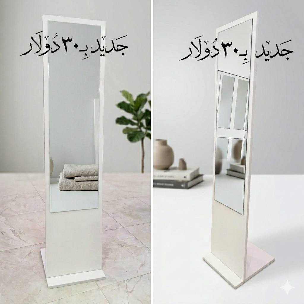 #معرض_جودي_بدهوك
🛏️ كنتور 6 باب جديد بالكرتون
📏 القياس: 240 × 220 × 50
💵 السعر: 225 دولار بدل 250
📦 القطع المتوفرة أيضاً:
 ▫️ كومدينة — 25 دولار
▫️ مراية طويلة — 30 دولار
▫️ دروج — 65 دولار
▫️ شازلون — 60 دولار
🎨 لون هادئ وتصميم عصري يناسب كل الأذواق
📍 متوفر في معرض جودي – دهوك /مالطا
📱للطلب:  ***********

