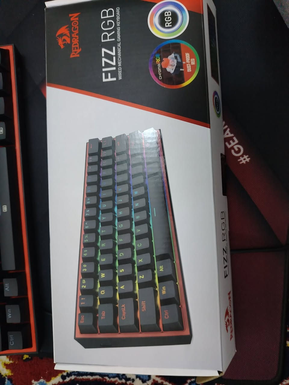 كيبورد Redragon FIZZ (K617) جديد ما مستخدم ابد
 
سعر 25 او مراوس مع كيبورد مثل الي بصوره
مكاني كربلاء


**إذا كنت صاحب هذا الإعلان وتريد حذفه لأي سبب، رجاءا أرسل رسالة إلى الدعم الفني**