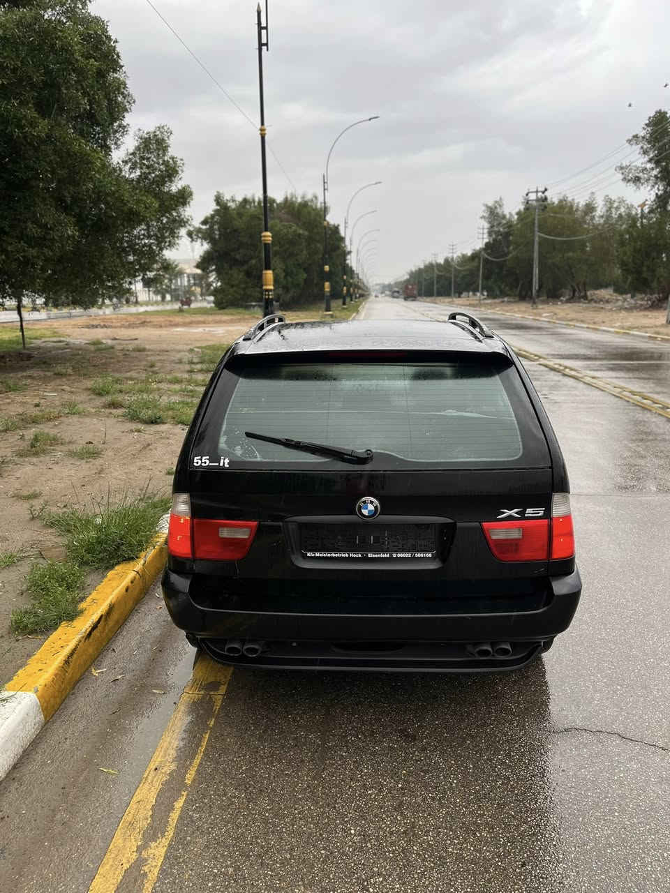 سلام عليكم
BMW X5 E53 
للبيع او مراوس
رقم اربيل تحويل او وكاله 
موديل 2000
فول 1/1 
فتحه
 كشنات جلد فول كهرباء 
مكفوله من الصبغ ماعدا قطعتين فقط 
مكينه 44 
حداديه 
تخم تاير
 كهربائيات كلها شغاله 
بيها نقوصات جدا بسيطه
مكاني كربلاء 
*********** الشراي يتصل ممتواجد على النت
