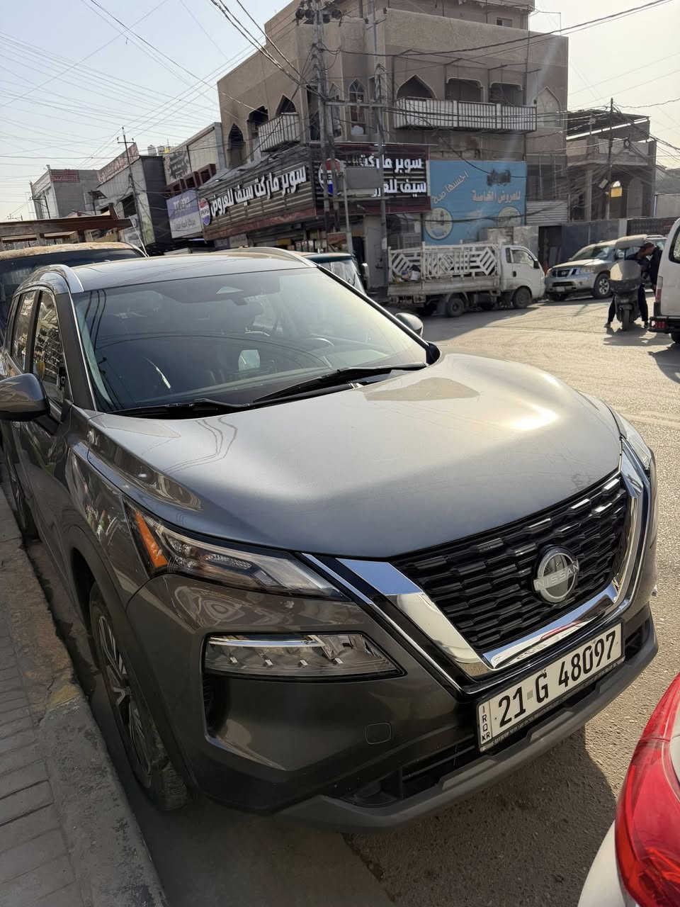 سلام عليكم للبيع نيسان روج ٢٠٢٣
ماشية ٢١ ميل رقم سليمانية 
السيارة باسمي السيارة فول مواصفات بنراما 
رادار خلفي رادار امامي رادار جانبي 
كشن رجاج كشنات كهرباء السيارة ٣ سلندر تيربو 
كشنات جلد اسود السيارة كلين تايتل ولا قطرة صبغ ولا قطرة ضربة كشنات تدفئة تبريد ستيرن تدفىئة 
سياقة ذاتية لايت امامي زنون لد خلفي تخم تاير جديد 

مكان بغداد دورة ***********
