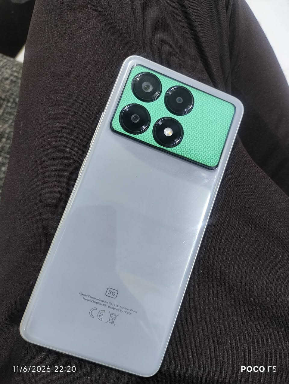 للبيع
بوكو X6 PRO 5G
120 فريم ببجي
الشاشه 120 هرتز
المعالج دايمن سيتي 8300 الترا
الجهاز وگع مني وتضررت الشاشه مالته استخدامه مو اكثر من 9 اشهر ملحقات كامله 
ومكان الوگعه مالته كدامكم
مكاني كربلاء الطاقه قرب مركز حي العسكري
اني ماخذه ب320 
واريده ب200 وبي مجال للطيبين ولحد يكسر بالسعر رجائاً


**إذا كنت صاحب هذا الإعلان وتريد حذفه لأي سبب، رجاءا أرسل رسالة إلى الدعم الفني**