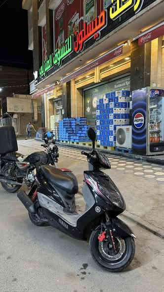 السلام عليكم دراجه سكنس ياباني نوزل ماشيه 11 الف , السعر 11 ورقه وبيها مجال حك الجيه , العنوان الغدير ساحة ميسلون , *********** .
