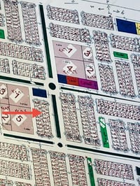 قطعة توزيع • طابو ١٤٧٢ • شارع عام سايدين