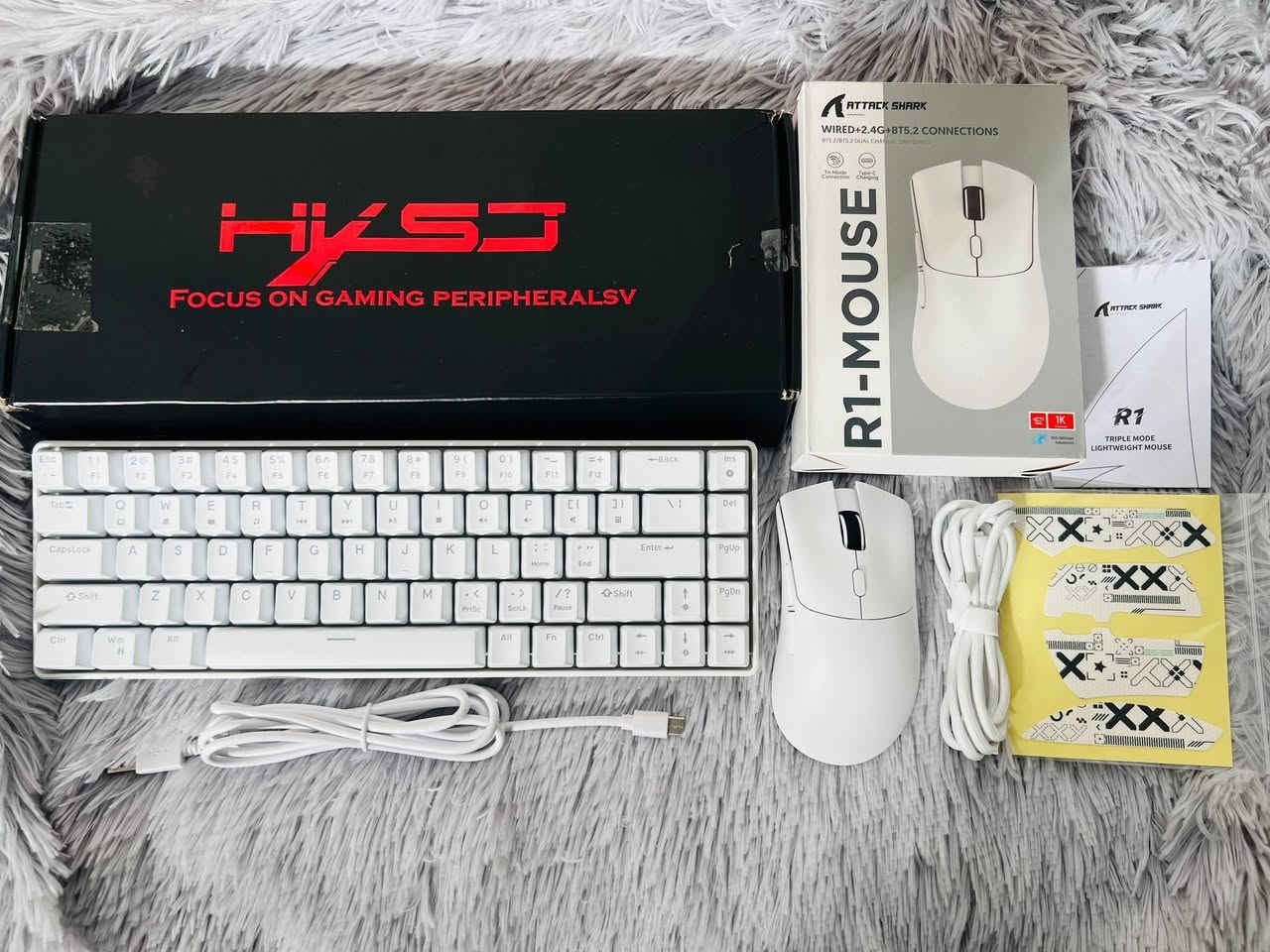 السلام عليكم قطع حاسبة
كيبورد Ajazz AK820 س 30
كيبورد Attack Shark X68 HE س 45
كيبورد AULA F75 س 45
ماوس Attack Shark R1 س 22
كيبورد HKSJ س 20
رام DDR3 س 15
متوفر توصيل ✔


**إذا كنت صاحب هذا الإعلان وتريد حذفه لأي سبب، رجاءا أرسل رسالة إلى الدعم الفني**