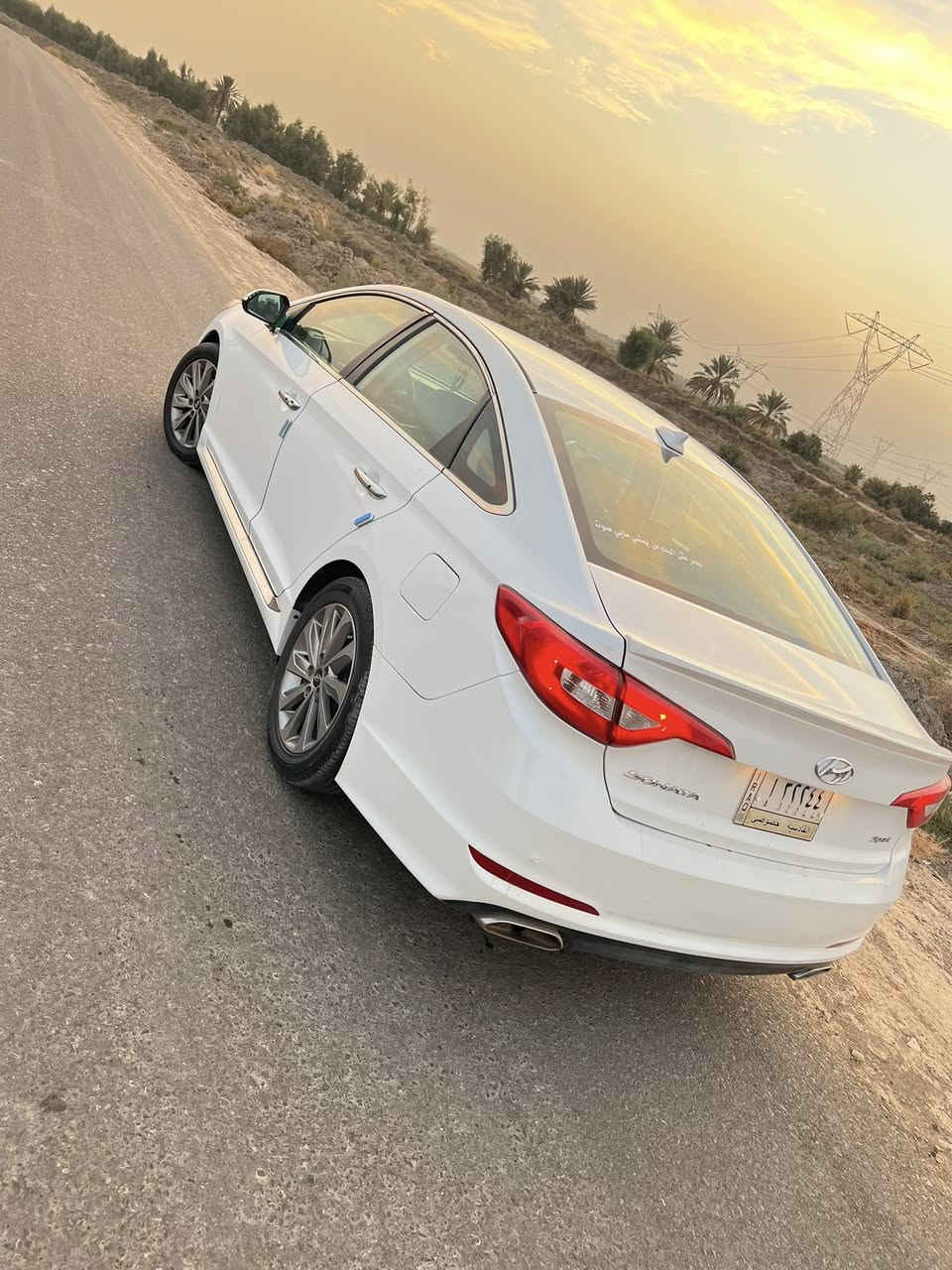 سوناتا 2016 سبورت فول وارد أمريكي
بأسمي، بيها قطعة تبديل وحدة فقط
السيارة نظيفة 
السعر    ب145وبيها مجال بسيط

***********
