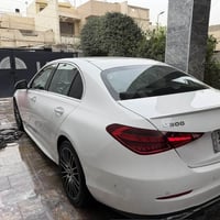 (للبيع مرسيدس c300 2023 ) وارد امريكي صور الحادث مرفقه بالمنشور بدون د...