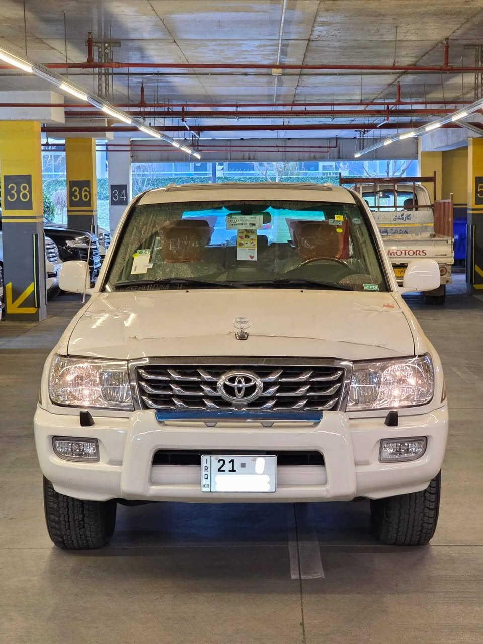 تۆیۆتا لاندکروز مۆنیکا 2006 GXR فول مواسەفات 
ناوزەرد فۆڕمیکا شاشەوکامێراوحاسەی پێشودواوە
بەخی ئاو ئۆتۆماتیک دەبڵ ئەکسل 
سڵاید ABS دیف لوک سێ ڕیزکوشن 
تەبریدمەرکەزی سەلاجە سەنەوی تازەیە
بەناوی خۆمەوەیە 
( بێ بۆیاخە دووپەڵە ی بچوک پەمپی هەیە )
هیچ مەسرەفێکی تێدا نییە 

سعر: لە کۆمێنت داوای بکە ڕاستەوخۆ بۆت دێت 📥 

 گێڕومەکینەوتەحول وخەرامەبەشەرت 
لەسلێمانیم گەڕەکی ڕاپەڕین..

ژمارەی خاوەنەکەی 
***********
***********
