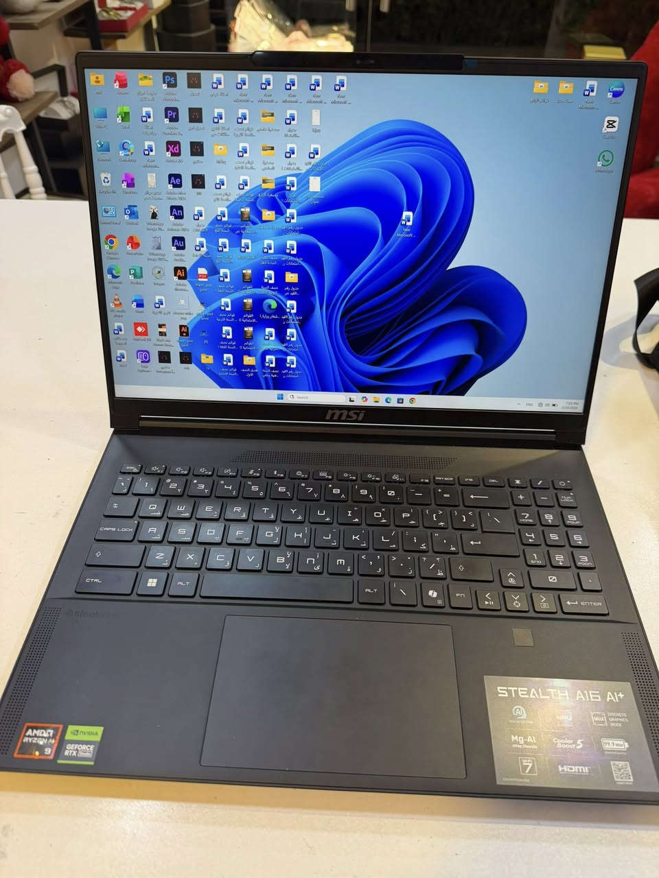 🔥 للبيع – لابتوب شبه جديد وقوي جداً
لابتوب MSI Stealth A16 AI  
🔹 استعمال قليل جداً، نظيف كلش، شبه جديد  

المواصفات:
🎮 كرت شاشة: RTX 4060 (لعب ومونتاج بجودة عالية)  
⚡ RAM: 32GB (أداء فائق وسريع)  
💾 تخزين: 1TB SSD (سرعة تحميل وتشغيل رهيبة)  
🖥 شاشة 16 إنج عالية الدقة  

AMD Ryzen AI 9 HX 370المعالج 

المميزات:
✔ نسخة AI الحديثة لتحسين الأداء والبطارية  
✔ مناسب للألعاب الثقيلة، المونتاج، التصميم والبرامج الهندسية  
✔ تبريد ممتاز وأداء مستقر  
✔ جهاز نظيف جداً وحالته ممتازة  

💰 السعر: 1,900,000 دينار عراقي (قابل للنقاش البسيط)  
📍 الموقع: بغداد ( لا يوجد توصيل )  
📩 للتواصل: خاص أو اتصال  
***********
