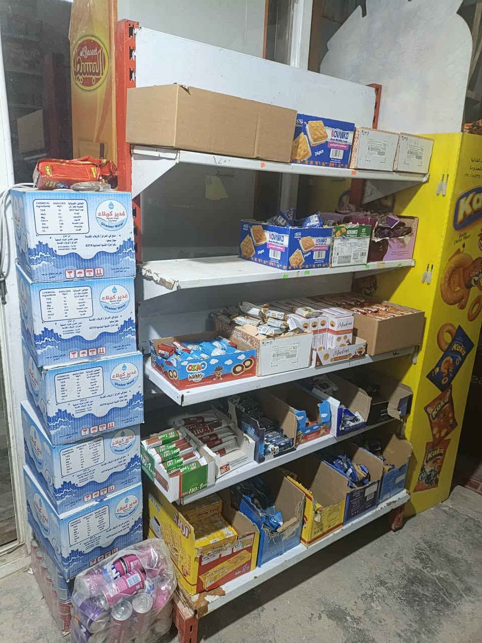 اسواق الفراوله
كربلا حي المجتبى اسواق ركن مقابيل شارع القادسيه 
ايجاره 125 
شغله زين دخل مالته من200وذذا تتوفر بعد غراض مثل (رصيد_لحوم_ _عارضه  شركه ببسي)يصعد الدخل 
سبب البيع عدي دوام وملتزم ب غير عمل 
سعره 5
للاستفسار 
***********
