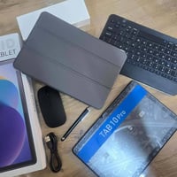 اايباد جديد بالكارتون فول وياه كافة الملحقات ماوس . كيبورد . قلم . حاف...