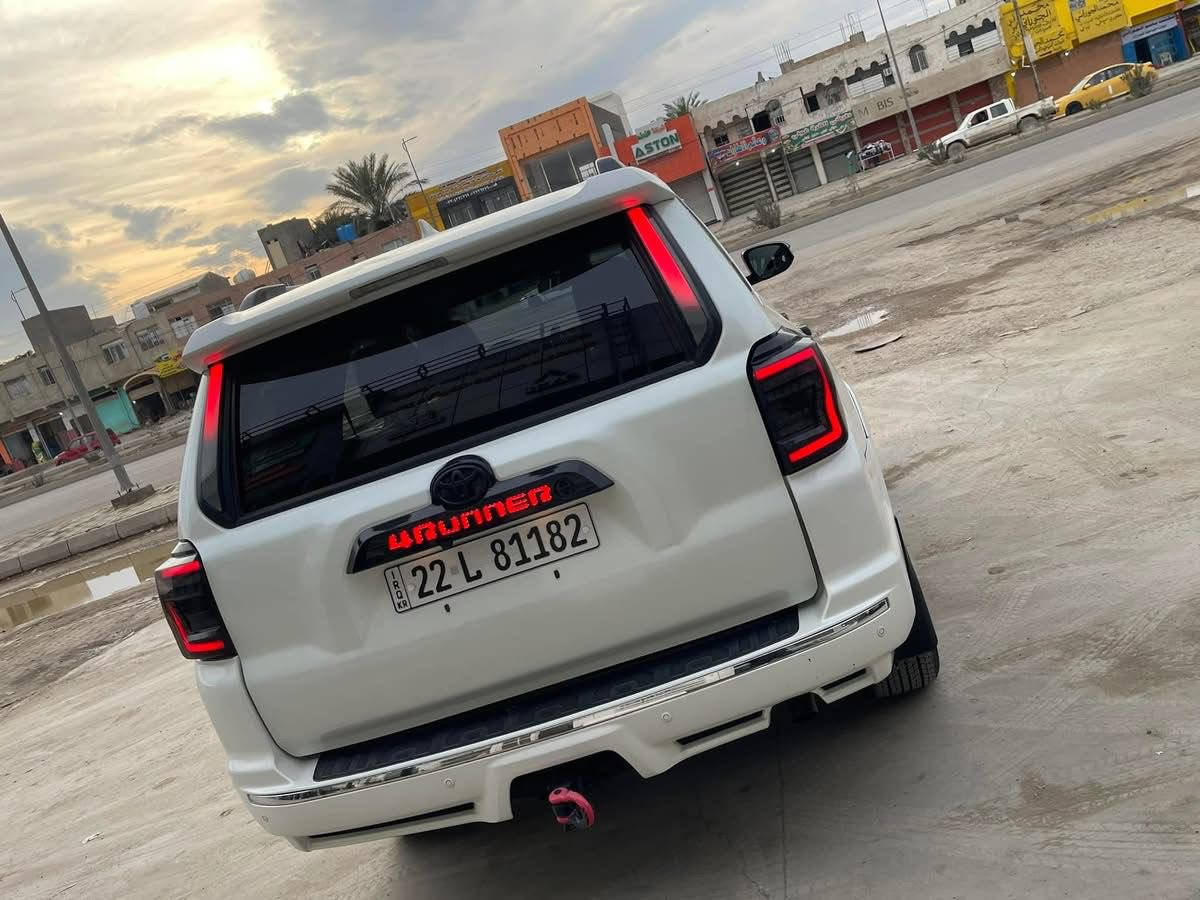 فور رنر 2023
رقم اربيل
5 راكب
ماشية 34 الف كيلو 
ضرر الصندوق فقط 
صور الضرر داخل المنشور 
 استفسار ***********
