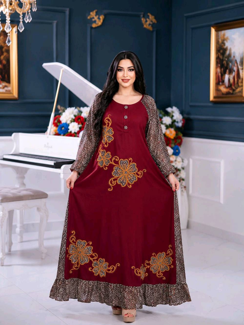 بيت الأناقة والجمال ✨ أزياء راقية لكل إطلالة 👗

دشداشة  نسائي كشمير كابوي الأصلي ✨

القياسات:يلبس من وزن 45 الى وزن ١20 كيلو 

📌 ملاحظة:
- يتوفر فحص عند الاستلام للتأكد من البضاعة.

 توصيل جميع محافظات العراق  🇮🇶