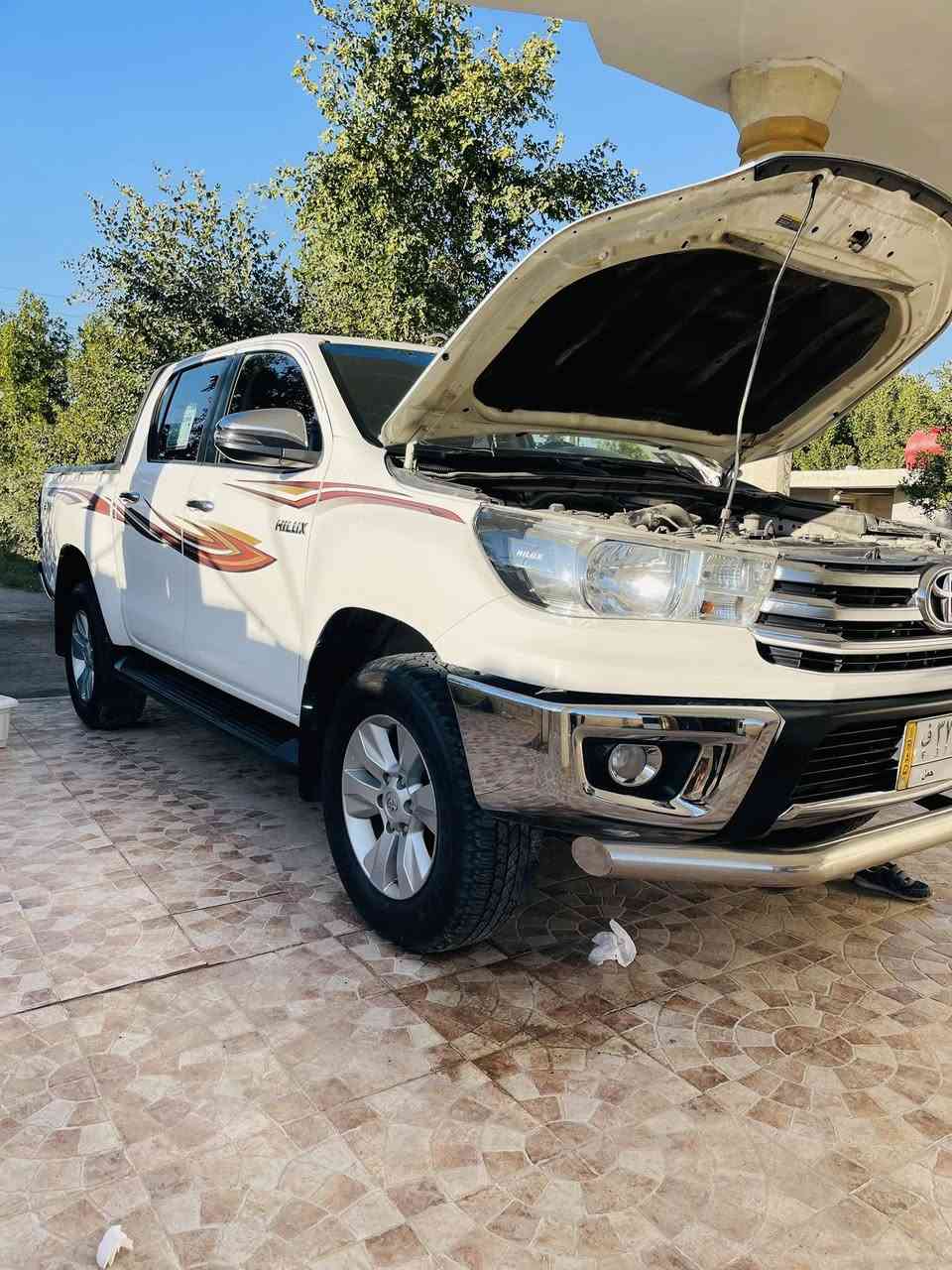 سلام عليكم  البيع او مراوس لاندكروزر هايلوكس فور ويل كويتي  ساير مديل2018مكفوله كفالة عامه من ضربه صبغ وبارد ول تبديل  كير مكينه كفاله برغي ما مفتوح بيه  رقم بغداد سنويه مجدده مشروع وطني   كير اوتماتيك  تبريد فول  حدايه  تايرات جدد برجستون   بانزين سياره  مكان بصره 
سياره لا مشتغله خط مال جناي ابد ما مشتغله ما متعوبه ماشيه170لف  
سعر265  
رقمي ‭0773 712 9516‬
