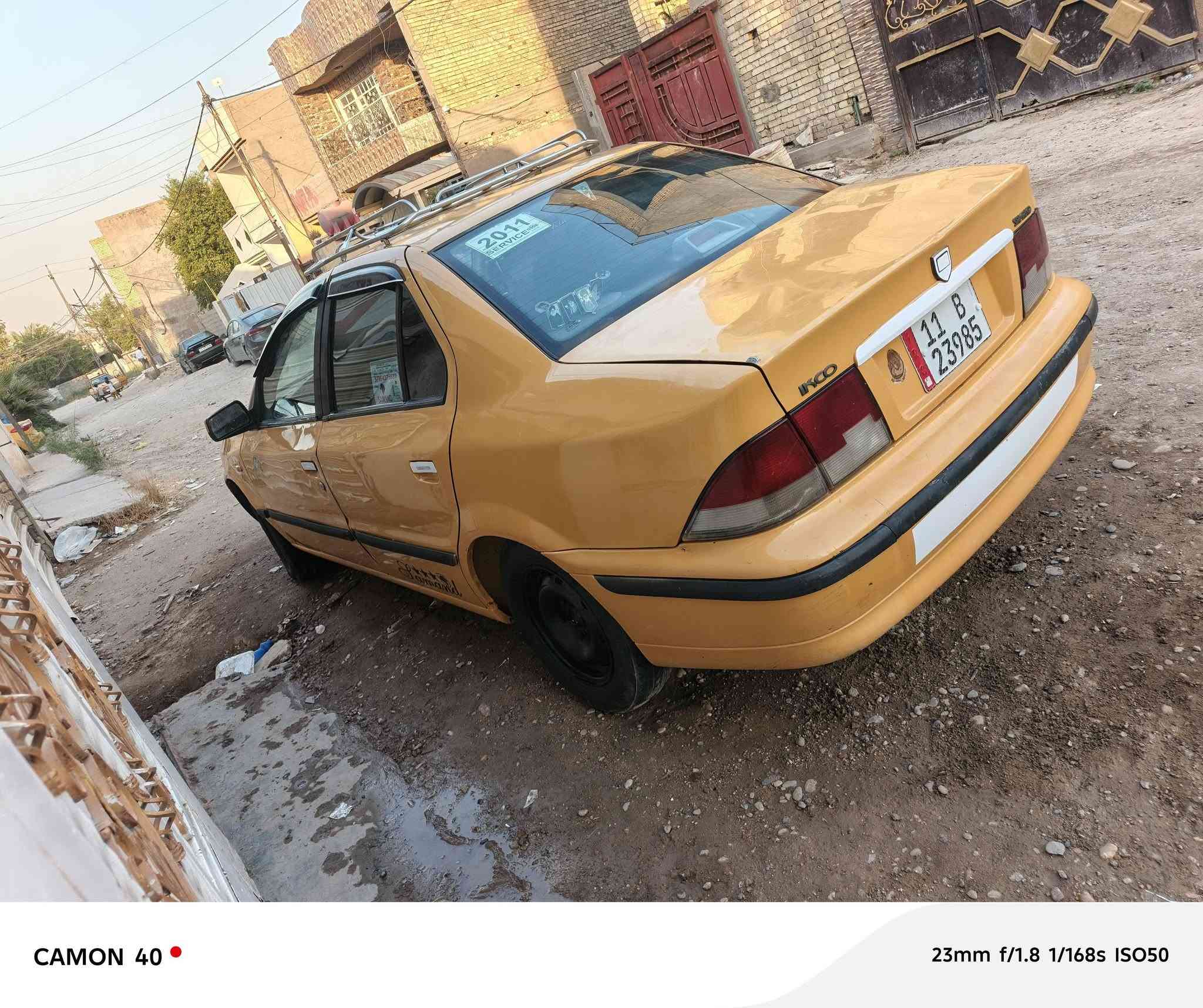 ياالله سمند 11رقم بغداد بأسمي مصفره هيئه وغرامات نقصها تبريد فقط مكانها بغداد اقواس الدوره بيع مراوس حسب القناعه  ب30وبيها مجال ***********
