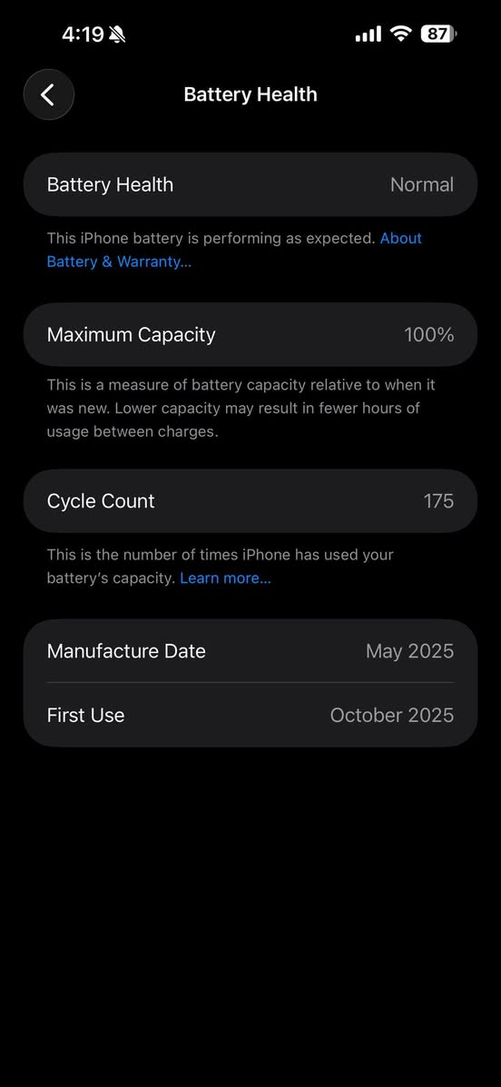 آيفون 16 بلس (وردي)
ذاكرة 128 
إستعمال حوالي خمس أشهر فقط 
و لازال داخل الضمان 
موجودة جميع ملحقاته 

السعر 1,250,000 قابل للتفاوض
مكاني بغداد / ما عندي توصيل

أي معلومات أو تعامل 
تواصل واتساب / ***********
تليغرام / i5_p5
