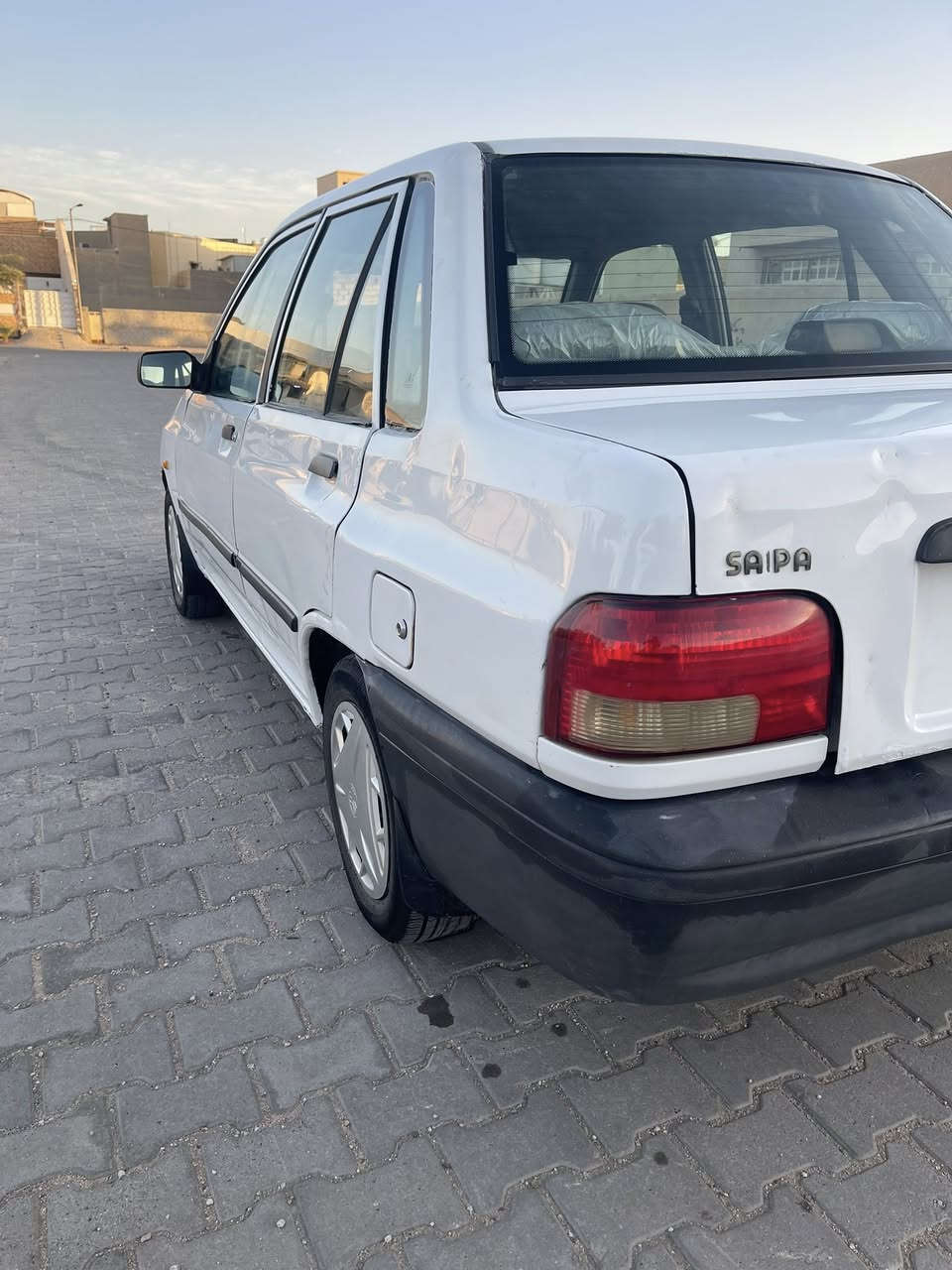 السلام عليكم  سايبا ٢٠١٢

مكينة جديده كير جديد حدادية نظيفه  شواصي حلوات تخم تاير جديد 

سيارة مكفولة من الضربة والصبغ  عدا جاملغ الاماميات اثر خايس ومبدلات 
السيارة جاهزه ،احلى من الصور 

رقم السيارة قادسية راعية بالنجف 

عنواني نجف حي السلام 

السعر٣٤$وبيه مجال 
***********
