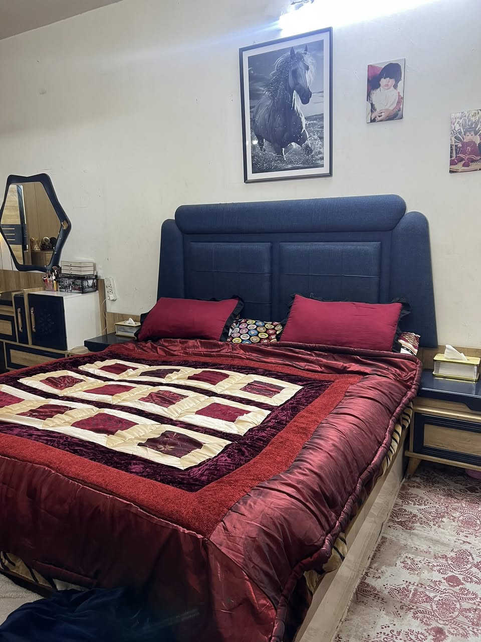 غرفة تركية نظيفة ثكيلة درجة اولى نظافة 90‎%‎ سرير مخزن سعرها 750 الف مكاني الطالبية


**إذا كنت صاحب هذا الإعلان وتريد حذفه لأي سبب، رجاءا أرسل رسالة إلى الدعم الفني**