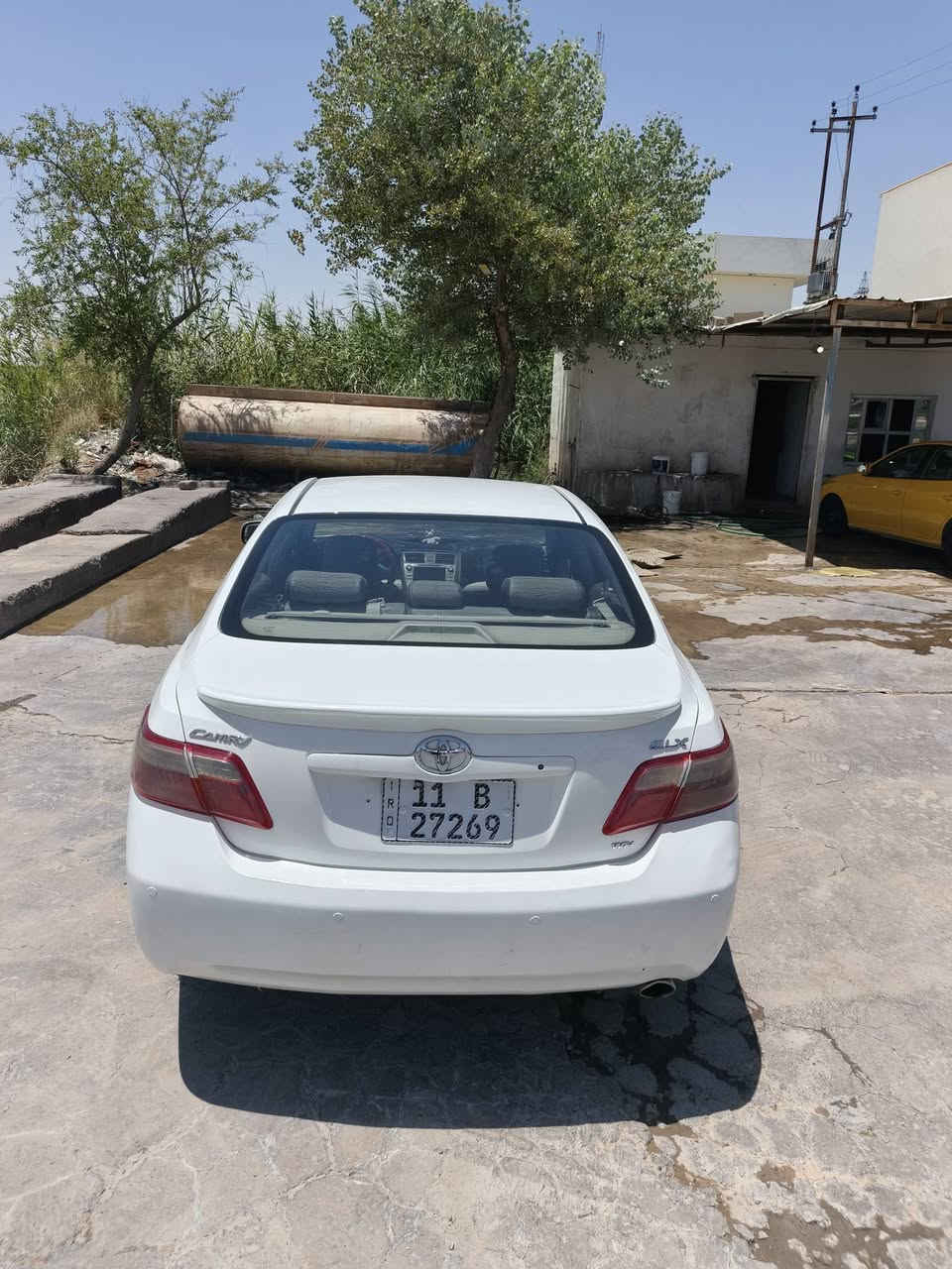 كامري 2008 GLX خليجي أعلى فئه
السيارة فول مواصفات مكفولة من الدعاميه للدعاميه مابيها ضربة جاكوج بس بيها ضبع 5 سانتيمات بالباب مكفولة من الكير والمحرك ، 
مواصفات
دواخل صاج
تحكم ستيرن 
شاشه بلادية
تحكمات مري جانبية
مثبت سرعة 
تبريد قطعتين ثلج❄
بردة خلفيه 
السيارة واحد على واحد 
السعر:120 وبيها مجال 
للتواصل:***********
