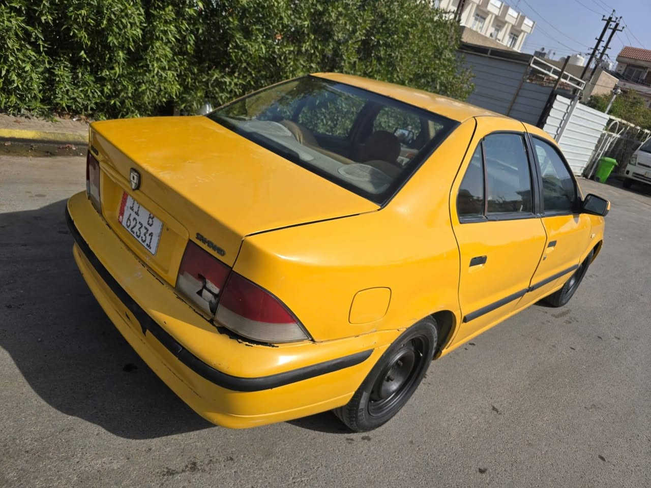 للبيع 
أقره التفاصيل وخابرني وبخدمتك 
سمند موديل ١٢ ناطقه 
كير محرك مكفولات 
حداديه خلفي أمامي جديد 
تخم تاير جديد 
تبريد شغال 
تدفئة شغاله 
جام كهرباء ٤ شغالات 
غرفته نضيفه 
سنتر لوك ريموت شغال 
كهربائيات كلشي يشتغل بيه 
مسجل بلوتوث وسماعات فول 
سايد بريك شغال
بيه ضربه بالوره واصله للحوض ومعدله 
القماره جارده وبيه بارد طاير البنيد 
شباب اطيك سياره ربع مذب عليه لوجهك للشارع 
بيع الصبغ الي بيه البجم مابي دكت جاكوج 
رقم انكليزي بغداد سنويه لل ٣١ 
مصفره هيئة وغرامات تحويل ثاني يوم 
مكاني بغداد 
السعر ٣٢ مع المجال للجاد بالشراء 
للاستفسار واتس اب او خاص او اتصال 
***********
