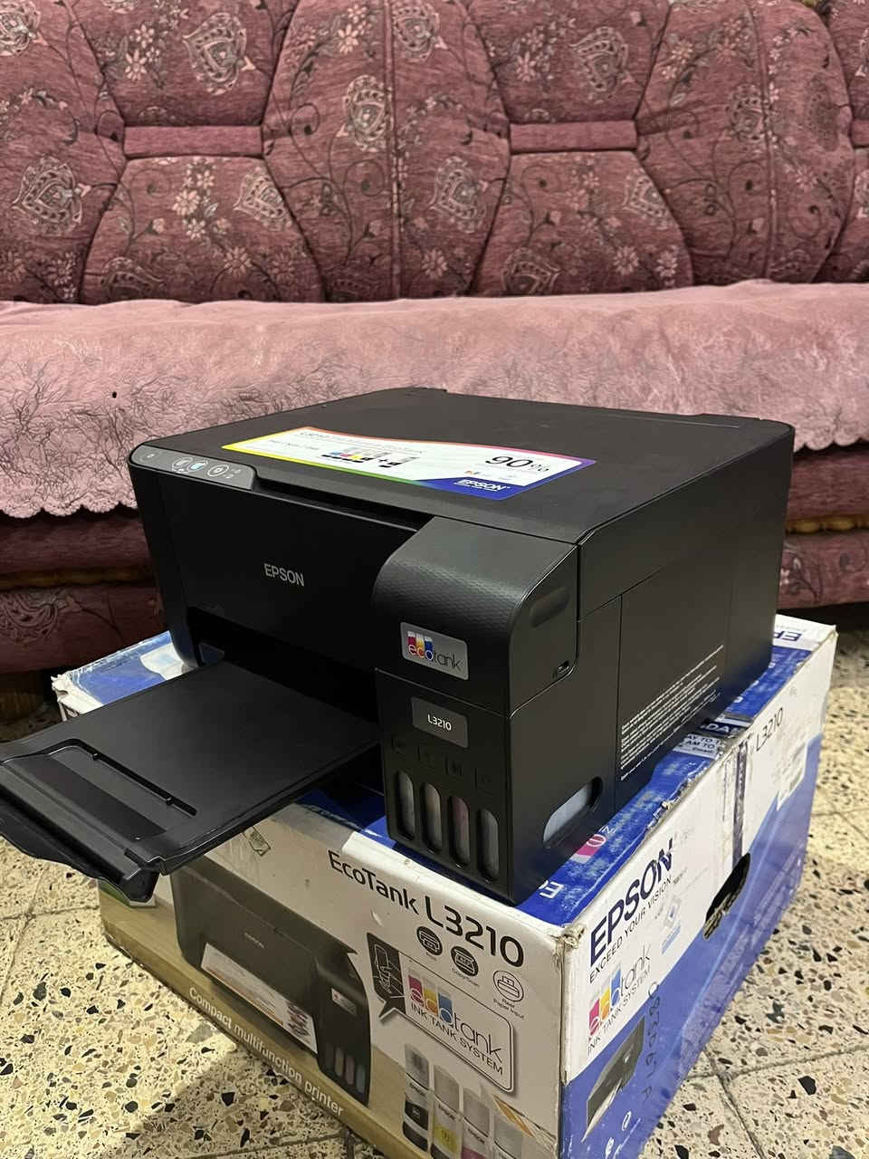 طابعه ايبسون موديل 3210 حقن خارجي اسكنر استنساخ ملون واسود وابيض الطابعه جديده لوك ساحبه 52 ورقه بعدها جديده ملحقاتها كامله كيبل تشغيل وكتلوكات وقرص تعريفي الطابعه جديده كلش الطابعه سعرها 150 الف الشراي يتصل على الرقم    تحياتي ادمن ***********
