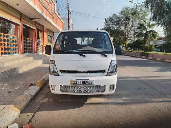 كيا بنكو دبل قمارة موديل 2025 بغداد ماشية 30 الف مكفولة كفالة عامة محرك 2700 للاستفسار اكثر اتصل ***********
