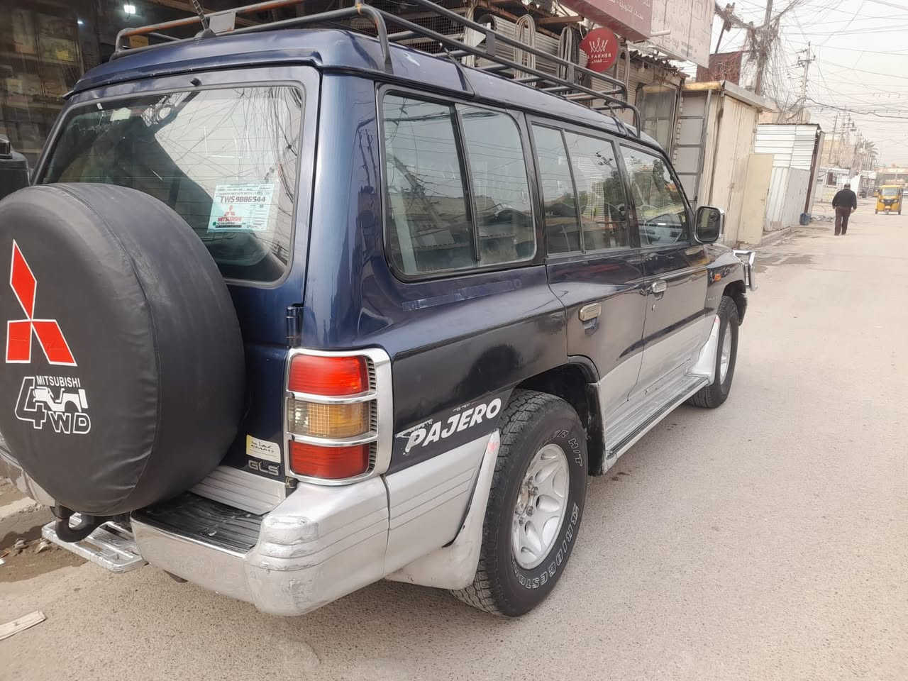 باجيرو موديل 1999 باسمي مشروع وطني مكلف بل نشر 
سنويه 27 شاشه كهربائيات كامله صدر امامي وخلفي جديد تبريد شغال مكان السيارة بغداد ألشعب السعر 72 وبيه مجال الاتصال ***********
