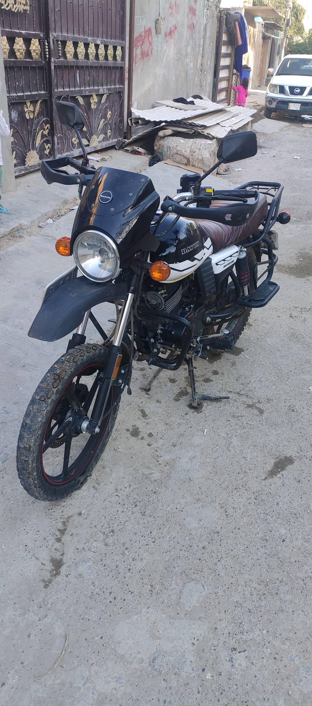 دايوان رقم بغداد 
مكينة 200cc ما ملعوب بيها 
2023 طالعة من المعرض بال25 
ماشية 18 الف فقط 
2500