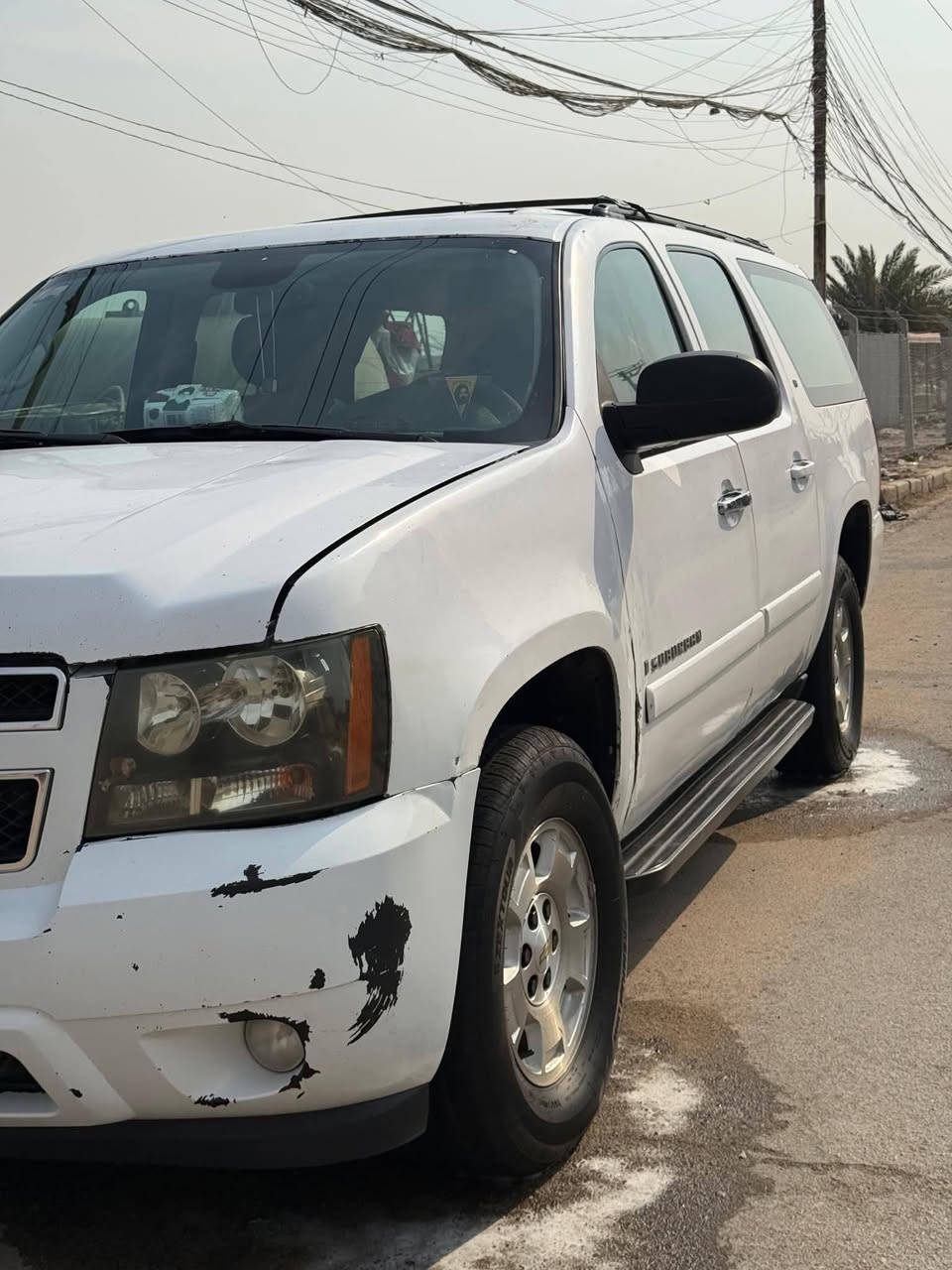 سلام وعليكم يوكن شوفرليت 6برغي موديل 2007 كير ومكينه وكسن وحدايده جديد خطها بغداد عماره  أصولي مداور ثاني يوم ‏‪***********‬
