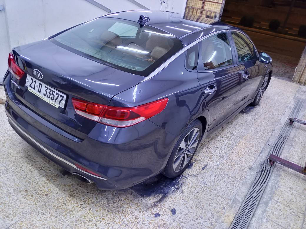 السلام عليكم اوبتيما 17 وارد امريكي حادثها قطعه واحده بدون دواخل سياره حلوه بيها صبغ قطعتين ملاون رقم سليمانيه تحويل مباشر عنوان السياره كربلاء رقم التليفون *********** كربلاء, العراق
