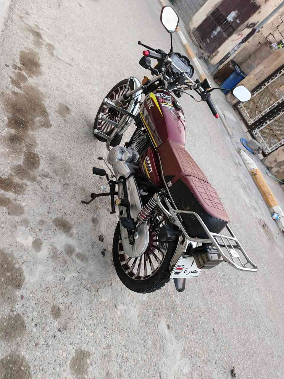 سولنك موديل 25 محرك 200cc أصل كفاله عامه من كلشي ورقه منفيس بيه؟ شاشه تعرظ فديو وأمبي ثري بلوتوث دراجه نظيفه مال جناي العنوان فلوجه شهداء السعر 850 بيه مجال بسيط ***********
