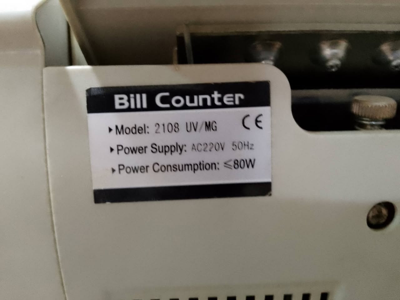 مكينه تعد فلوس سريعه  شرط شغل السعر75وبيهه مجال العنوان منطقة البهادريه


**إذا كنت صاحب هذا الإعلان وتريد حذفه لأي سبب، رجاءا أرسل رسالة إلى الدعم الفني**