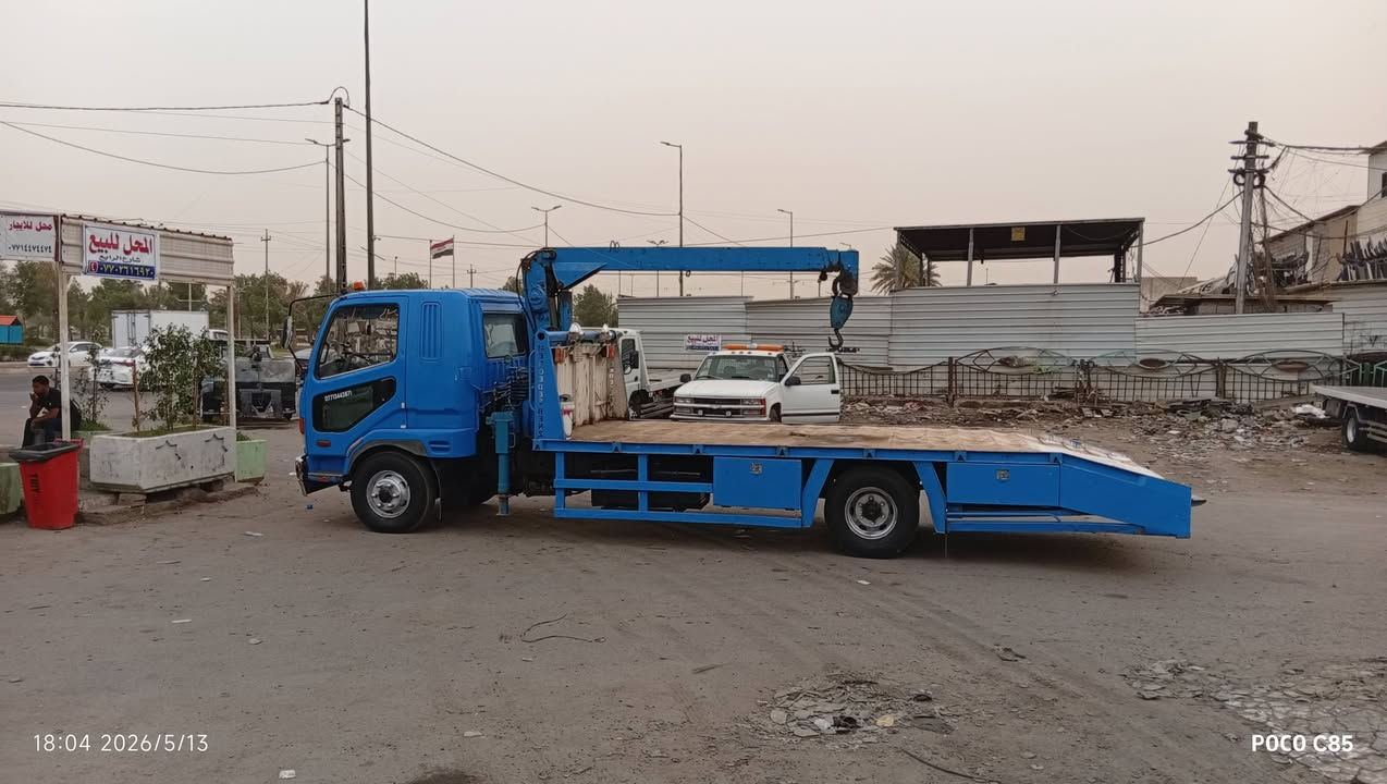 السلام عليكم كرين فوسه للبيع موديل 2000اصل 
مكينه و كير و كرين سلايتين مكفول الاستفسار على هذا الرقم *********** حاتم كرين
