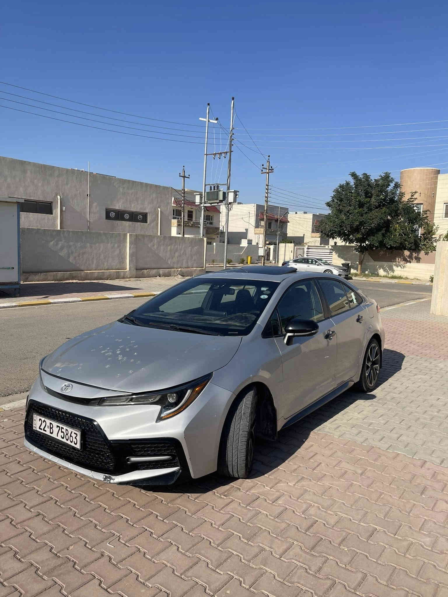 السلام عليكم

اعتذر عن الاقساط او الوعده او المراوس 

كورلا 2020 SE  بلاص فول للأخير 1/1 
  
#السعر 137$ وبيه مجال بسيط  

رقم اربيل شرط التحويل ✅ 

محرك وكير بشرط✅

صدر وتخم تايرات بشرط✅

حادث امريكا فقط بنيد بدون دواخل حتى راديتر بلادي 

بالعراق بيه ٣ قطع رش صور الحادث بالمنشور + سونار بالمنشور 

المواصفات

بصمة تشغيل 
بصمة دخول  
فتحة 
رادار امامي 
كراسي تدفئة
تحديد مسار
ويل كروم
اوتو هولد 
تفاصيل اكثر اتصال 
*********** 
مكان السيارة صلاح الدين تكريت
