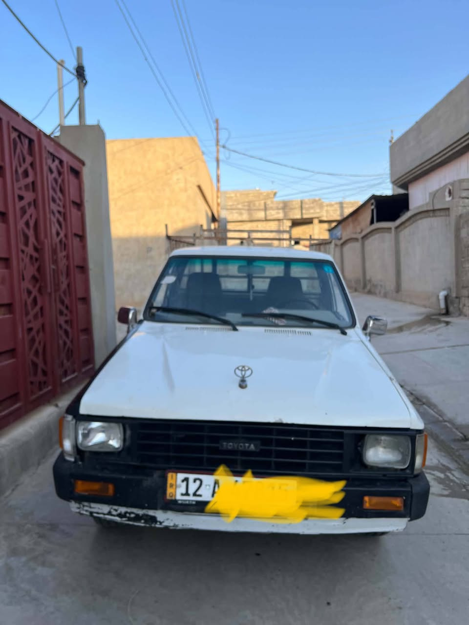السلام عليكم.بيكم موديل 85 السيارة باسمي كلشي شرط الضرر شاصي ملحوم
بيه ضربه جاملق صفحة النفر شرط التحويل السعر 46 وبيها مجال 
***********
