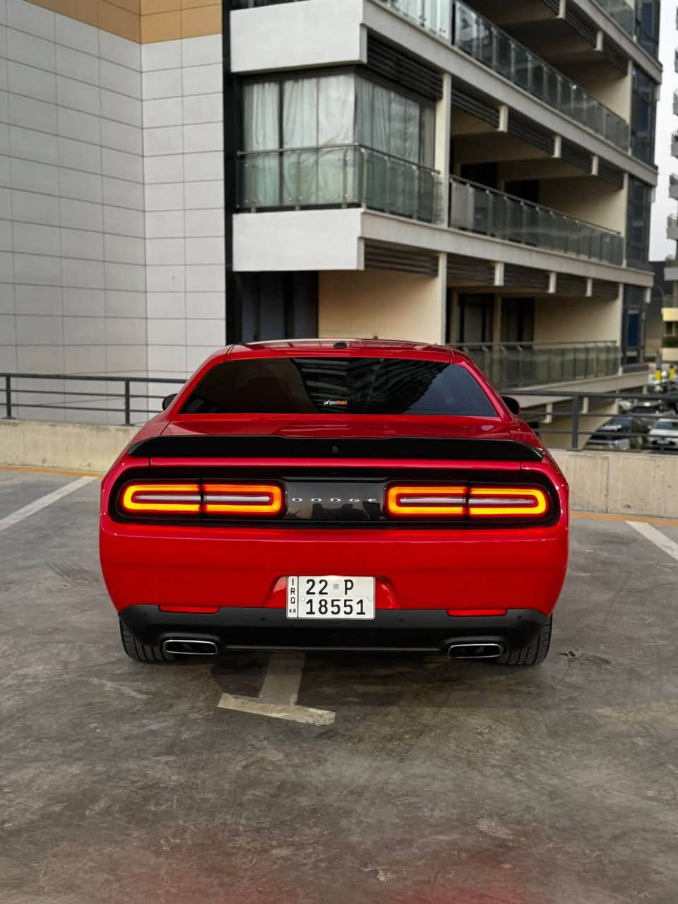DØDGE CHΔLLENGER LΔST CΔLL GT 🇺🇸
نوع السيارة : دودج جالنجر جي تي النداء الاخير  🇺🇸
الموديل : [ 2023 ]
المحرك : [ V6 / 3.6 ] 
الگير : [ اوتوماتيك ]
الممشى : [ 51 الف ميل ]
اللون : [ احمر - مميز ] 
بيها كتاب تضليل قبل شهر طلعته
الضرر واضح بالصورة بارد بالجاملغ + قطعتين ونص كلير امريكا رش فقط ‼️

[ الـــــمـــواصــفـــــات ]

- شاشة كار بلي
- بصمة تشغيل + تشغيل عن بعد 
- كاميرا 
- سستم سماعات الباين
- مقاعد كهربائية 
- كشنات حضن
- سستم صوت الباين 
- ويل 20 
- حساسات خلفية
- وبقية المواصفات المعروفة 

السعر 21,800$ بيها مجال جداً بسيط بدون احراج ✅

بيع او مراوس حصراً بمرسيدس او BMW حديث فقط ⚠️ 

الموقع : [ بغـداد / المنصور ] 📍

للتواصل واتس اب او اتصال : [ *********** ]

‏#dodge #challenger #sxt #last_call #yasser_erbil
