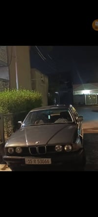 بي ام "BMW" للبيع  مديل  1991  السياره نضيفه كما مبين بالصور  و سعرهه ...