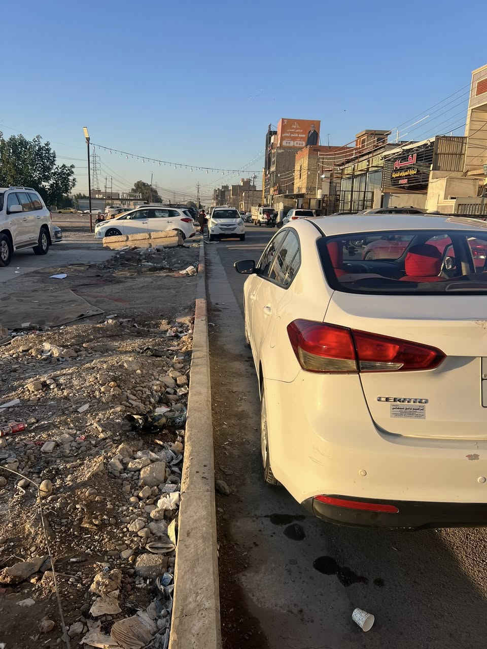 البيع كيه سيراتو موديل 2017 خليجية جاهزه كير محرك مكفلات بيه ٣قطع مصبوقات مو حادث اشخوط ول باقي مكفول رقم أربيل السعر 120$وبيه مجال ***********
