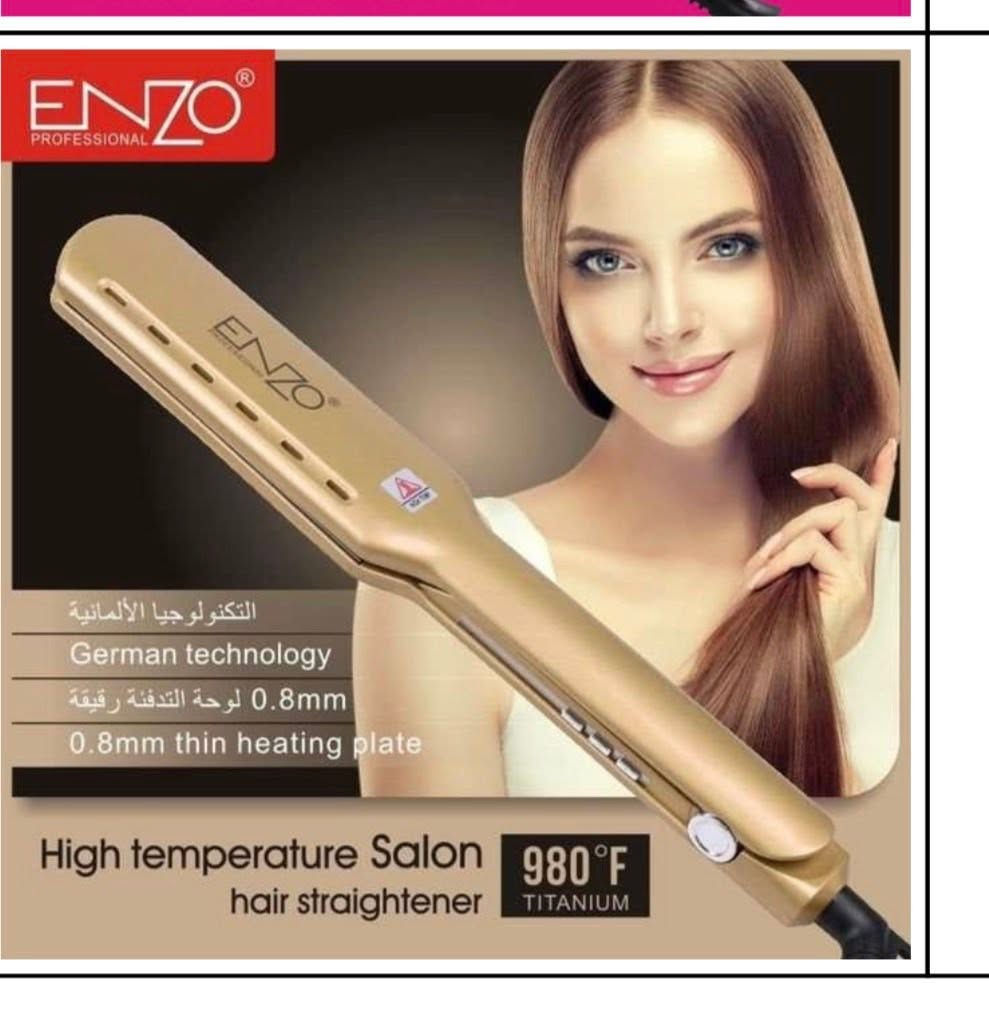 كاوية انزو ENZO الايطالية
كاوية شعر حرارية تعمل بدرجة حرارة عالية

. مع كاويه اينزو تعالج تجاعيد الشعر والتكسرات. تسوي الشعر حرير

تفيد الكرياتين والبرايم ولكافه انواع التسريح. اسرع من الكاويه

العاديه ب 10 مرات ويمكن التحكم فيها بدرجة الحرارة قاعده

سيراميك


**إذا كنت صاحب هذا الإعلان وتريد حذفه لأي سبب، رجاءا أرسل رسالة إلى الدعم الفني**