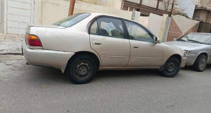 للبيع كورلا توماتيك اصلي ما محور مكينه وگير شرط
سنويه هزه جديده 2030 تحويل فقط 
موديل 93 
بيها طخه من وره 
طخم نص عمر 
مصبوغه عام جماليه 
تحويل فقط 
للتواصل على الرقم 
*********** بي واتس 
*********** بي واتس
