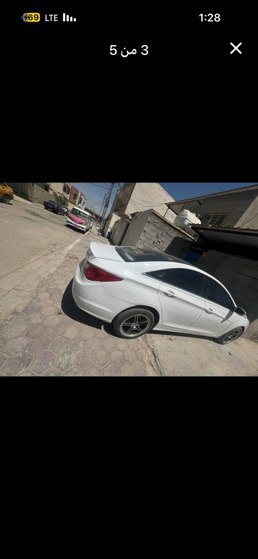 سوناتا موديل 11 باسمي خليجي محرك 2400 بحاله جييده كير ممتاز تبريد ممتاز فوول مواصفات بيهه اربع قطع صبغ ثلاث قطع امامي وباب خلفي وهلال بدون دواخل رقم وسنويه جديد لل 2031 تحويل وكاله بشرط تخم تاير جديد سياره خير من الله سعرهه 95 وبيهه مجال للشرايه عنوانهه بغداد بسمايه ***********
