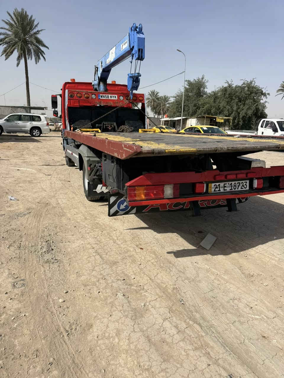 للبيع اتيكو 2007
رقم سليمانيه حجم 818
كرين سوبر زت 3 سلايت 
بدي نزال 3 جكات 
تخم تاير جديد مكينه وكير جدد
تبريد تدفئه بلاد 
السعر  3 شدات و 30 ورقه  
***********
