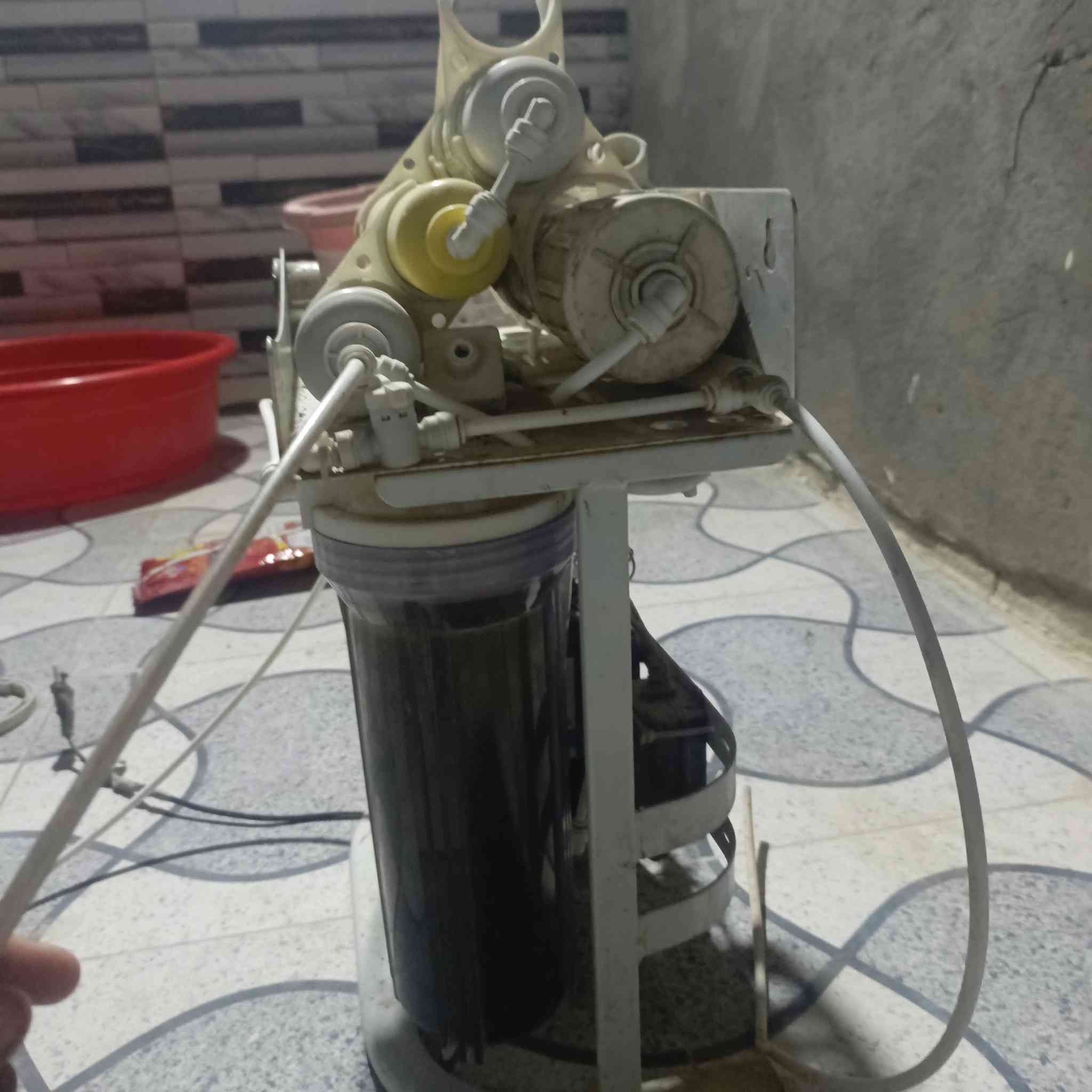 سلام عليكم تصفيه ماي للبيع نضيفه وشغاله مابيها اي شي استفسار 
***********
