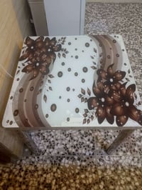 ميز طعام كزاز مع اربعه كراسي للبيع سعر 50 اتصل على رقم   07706904543