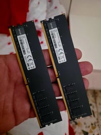 رام للبيع  DDR4 مستخدم قليل  8×2 سرعه 3200 ماركه LEXAR للتواصل فيس او ...