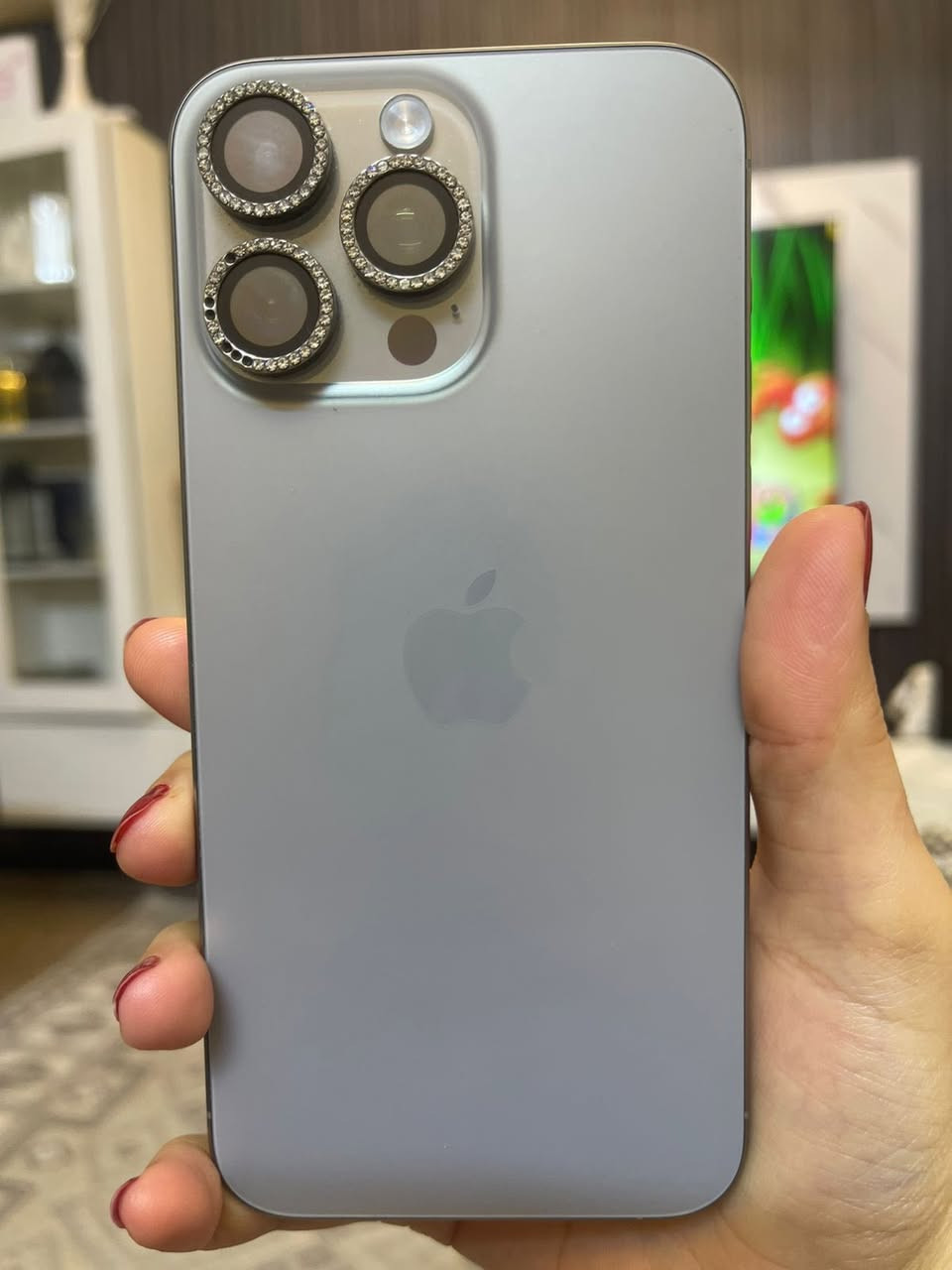 ✅ايفون 15 برو ماكس.
🟣 ذاكرة 256

🟣  اصلي وضمان

🟣بطاريه 85% 

🟣جهاز بلادي اصلي بدون اي تبديل

🟣ملحقاته كامله

السعر مليون و 150 وبيه مجال .

 #العنوان:   بغداد / الكفاح

للتواصل ✅ ***********
